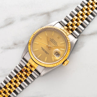 Rolex Datejust 16233 "Two Tone Champagne" - *Unpolished*