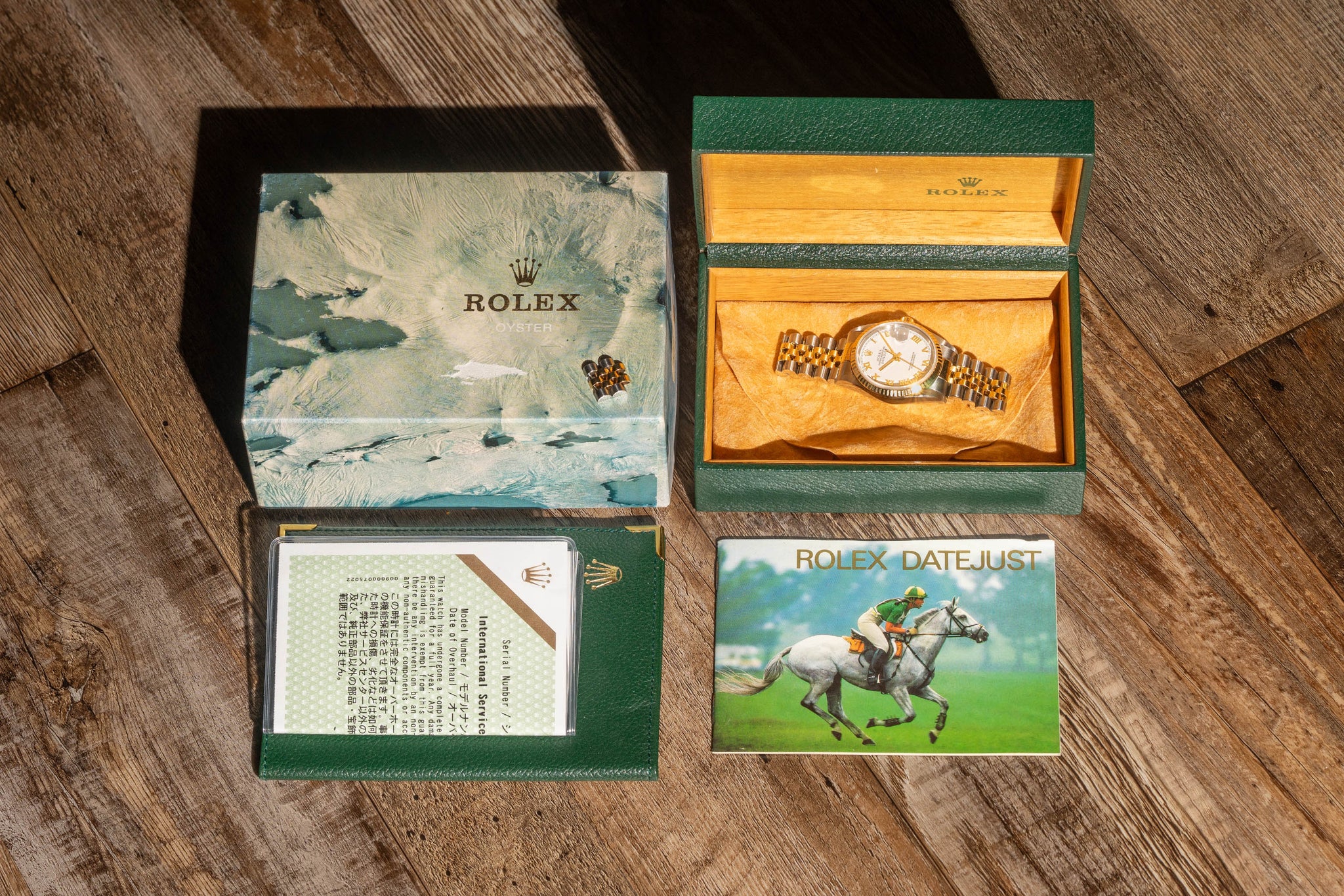 Rolex Datejust 16233 "Two Tone White Roman" - Box & Papers