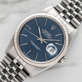 Rolex Datejust 16234 w/Blue Dial