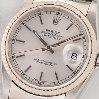 Rolex Datejust 16234 w/Silver Dial - Near Mint