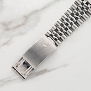 Rolex Datejust 16234 w/Silver "Linen" Dial