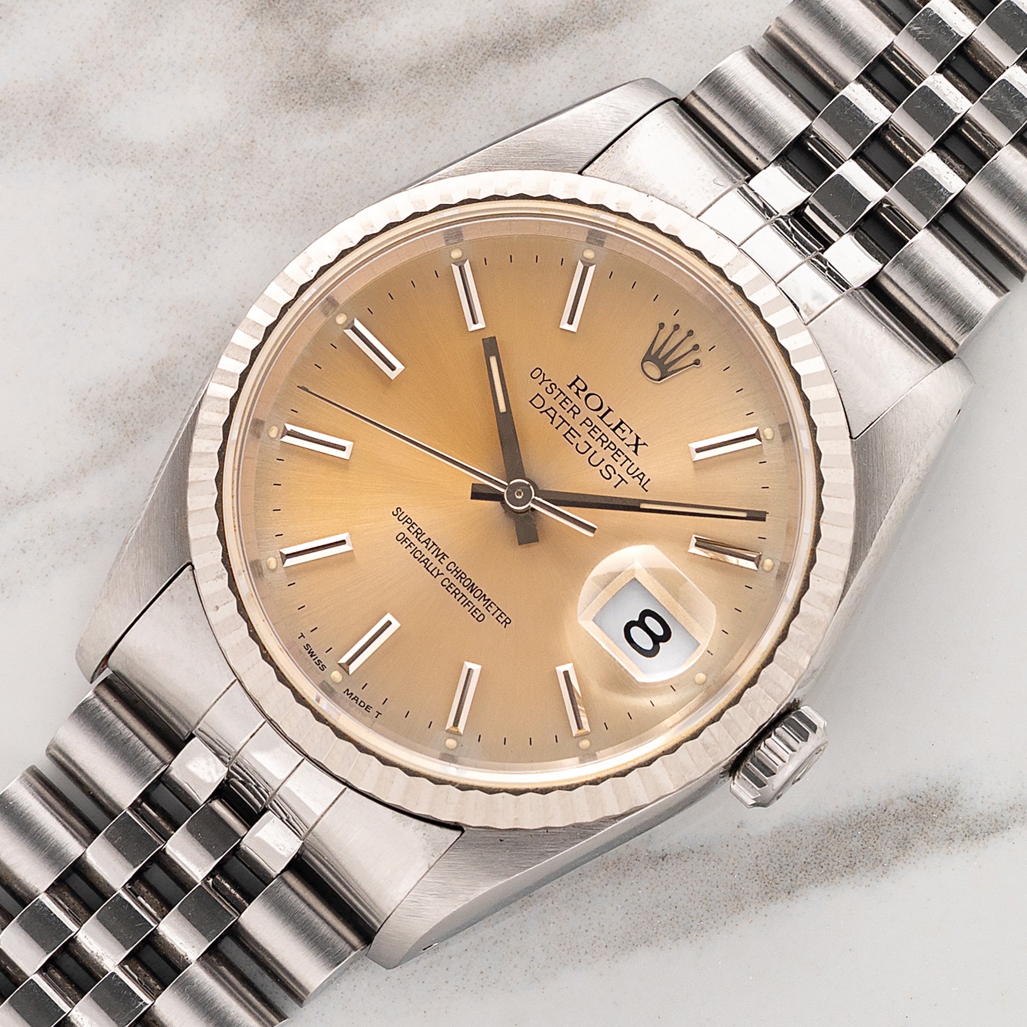 ロレックス ROLEX Mサイズベージュ空箱 Rolex Datejust 16234 w/