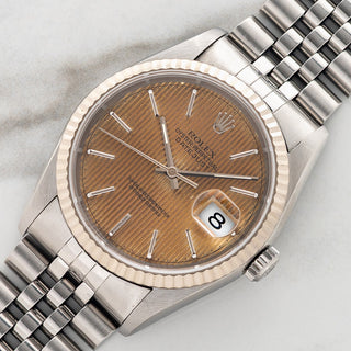 Rolex Datejust 16234 w/"Tropical Tapestry Bronze" Dial