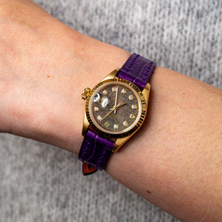 Rolex Datejust 69178 "Jurassic Park" Fossil & Diamond Dial - Extremely Rare/*Unpolished*