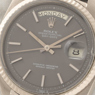Rolex Day-Date 1803 - White Gold w/Grey Dial - Very Rare