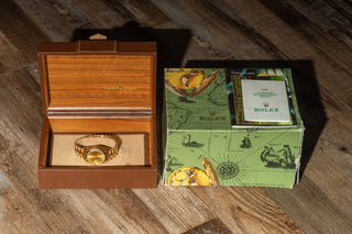 Rolex Day-Date 18238 w/Gold "Champagne" Dial - Box & Papers - *Unpolished*