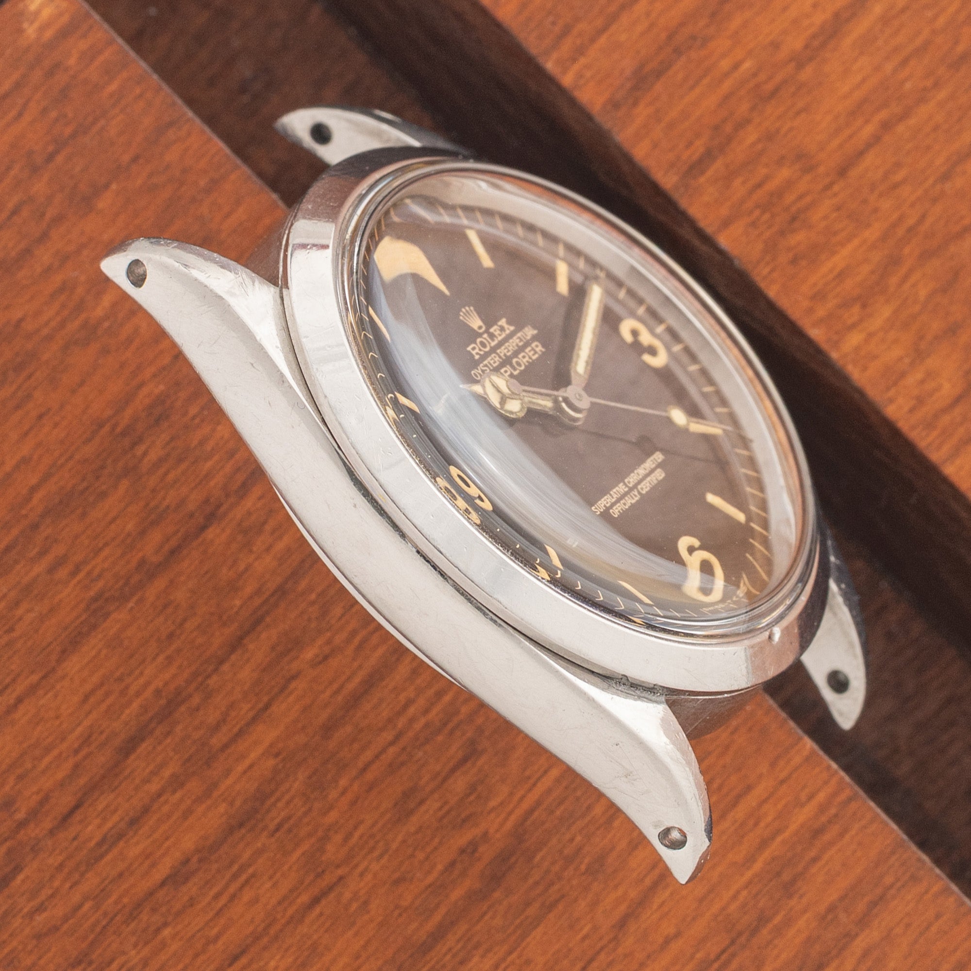 Rolex Explorer 1 - 1016 "Tropical Gilt" Dial w/Box - Very Rare