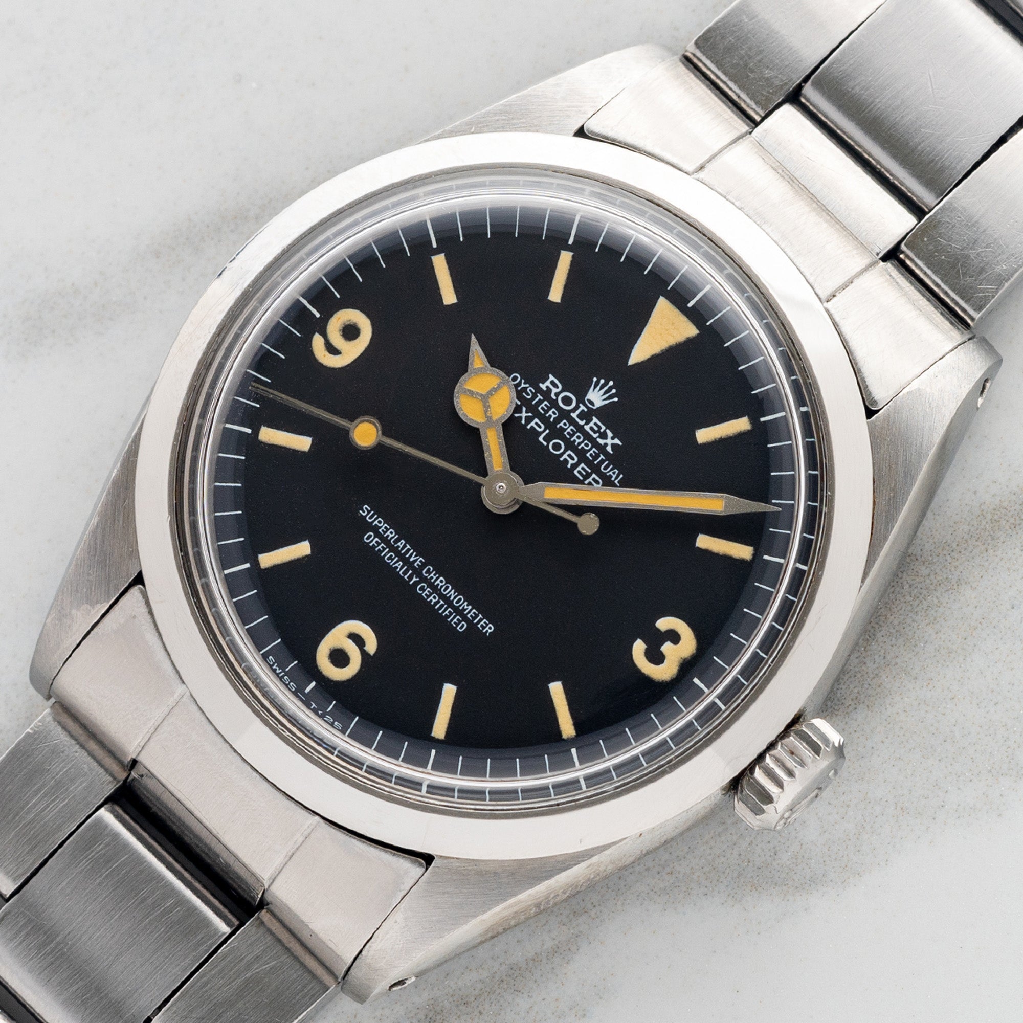 Rolex Explorer 1016 w/Mk1 "Frog Foot" Dial & Striking Patina - *Unpolished*