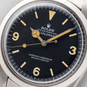 Rolex Explorer 1016 w/Mk1 "Frog Foot" Dial & Striking Patina - *Unpolished*