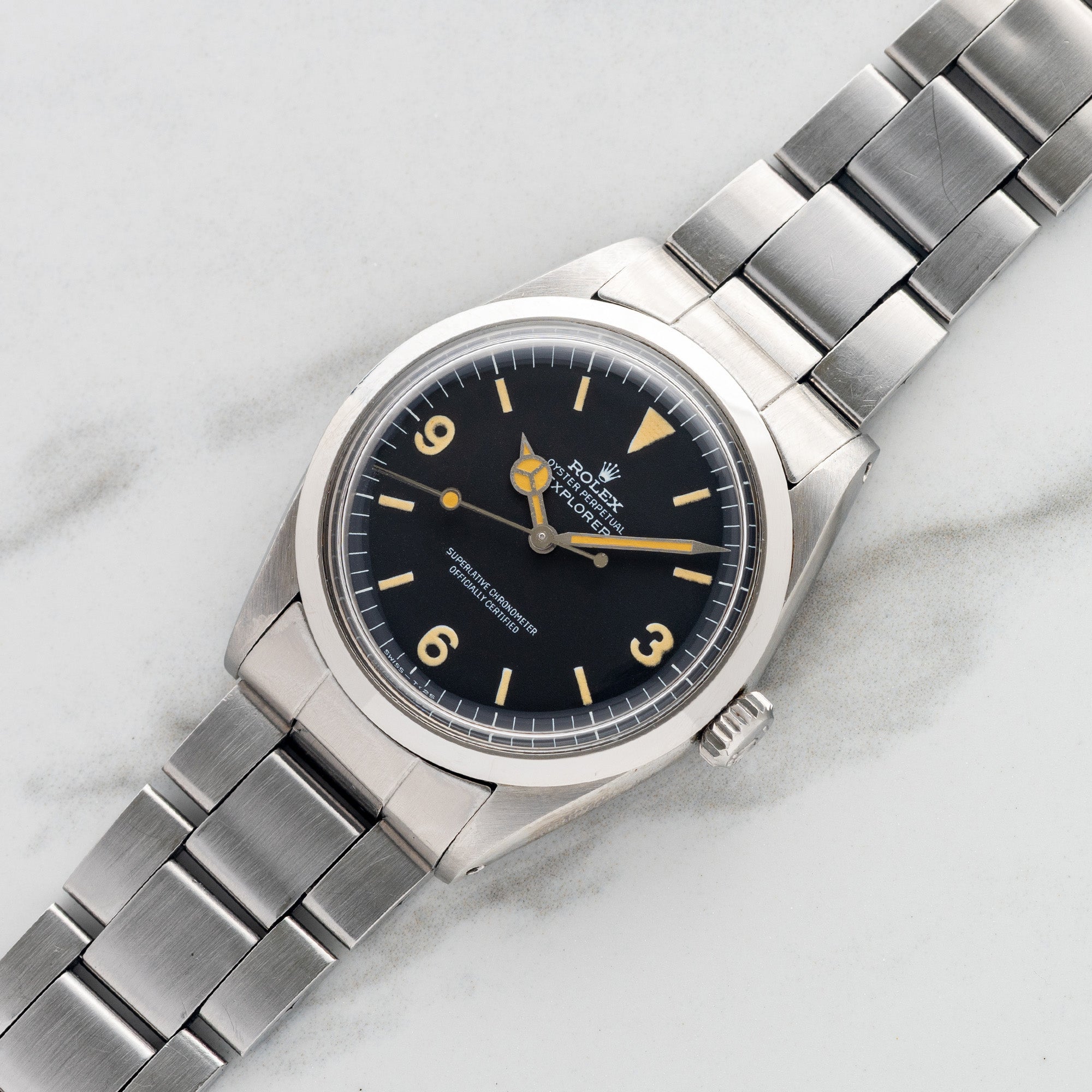Rolex Explorer 1016 w/Mk1 "Frog Foot" Dial & Striking Patina - *Unpolished*