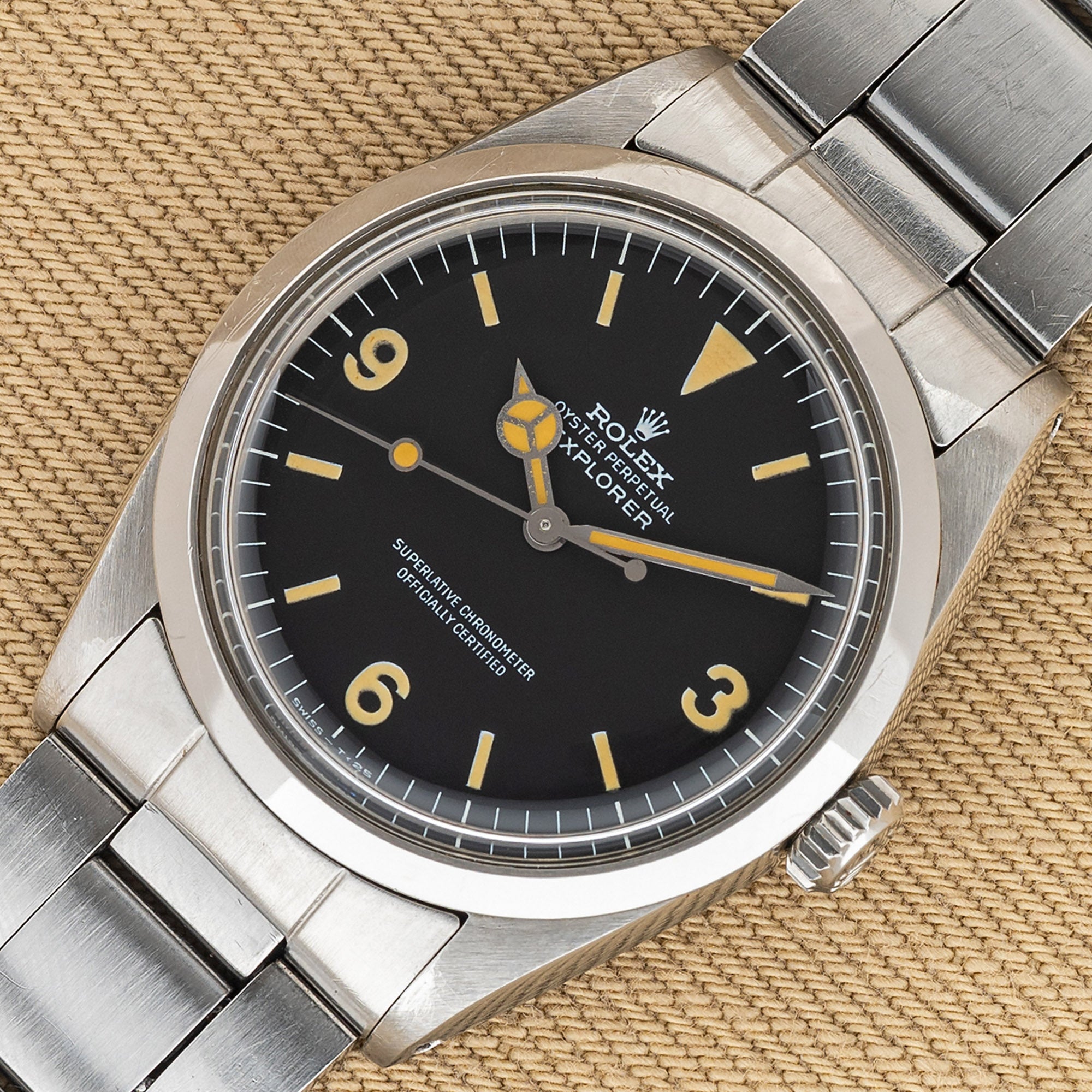 Rolex Explorer 1016 w/Mk1 "Frog Foot" Dial & Striking Patina - *Unpolished*