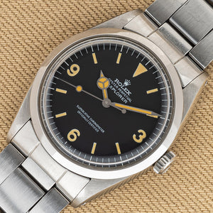 Rolex Explorer 1016 w/Mk1 "Frog Foot" Dial & Striking Patina - *Unpolished*