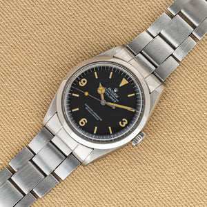 Rolex Explorer 1016 w/Mk1 "Frog Foot" Dial & Striking Patina - *Unpolished*