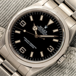 Rolex Explorer 14270 w/Early "Holes Case" & Tritium Dial - *Unpolished*
