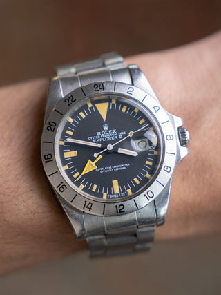 Rolex Explorer II - 1655 w/"Pumpkin" Patina - *Unpolished*