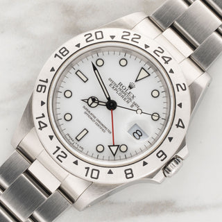 Rolex Explorer II - 16570 "Polar" - Box & Papers/*Unpolished*