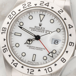 Rolex Explorer II - 16570 "Polar" - Box & Papers/*Unpolished*