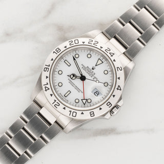 Rolex Explorer II - 16570 "Polar" - Box & Papers/*Unpolished*