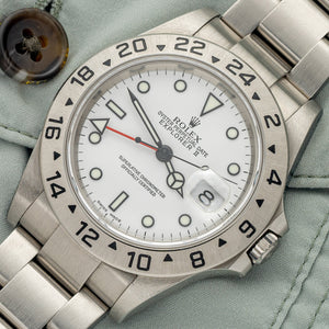 Rolex Explorer II 16570 "Polar" w/Luminova