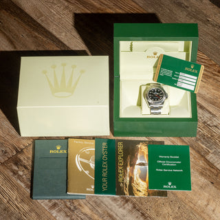 Rolex Explorer II - 16570 - Box & Papers - *Unpolished*