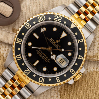 Rolex GMT-Master II - 16713 - "Two Tone" w/Box - Near Mint/*Unpolished*