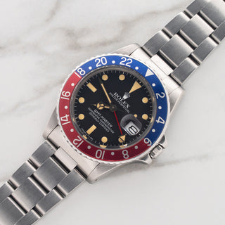 Rolex GMT-Master 16750 "Pepsi Transitional" - *Unpolished*