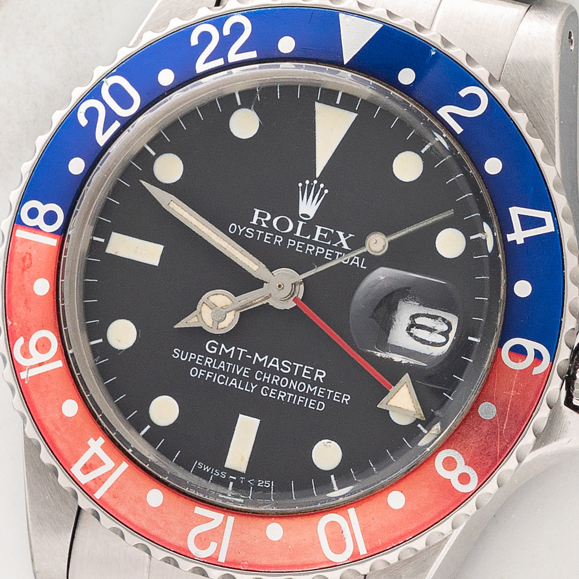 Rolex GMT-Master 16750 "Pepsi Transitional" - Original Family Provenance/*Unpolished*