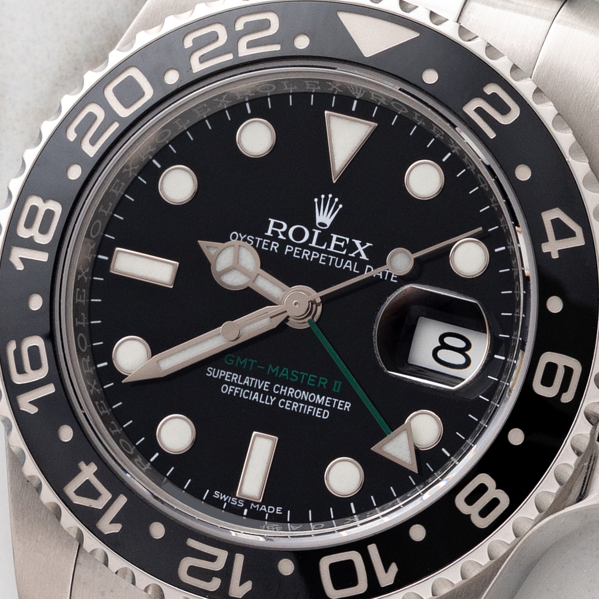 Rolex GMT-Master II - 116710LN - RSC Service Papers