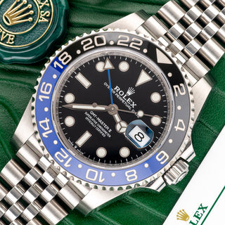 Rolex GMT Master II 126710BLNR w/Extra Oyster Bracelet - Full Set/*Unpolished*