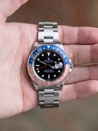 Rolex GMT-Master II - 16710 "Pepsi Swiss Only" - Box & Papers/*Unpolished*