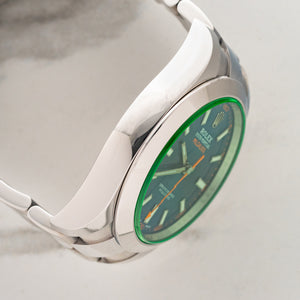 Rolex Milgauss 116400GV - Z-Blue - Full Set/*Unpolished*
