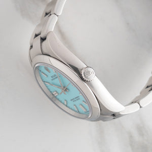 Rolex Oyster Perpetual (36) "Tiffany" Dial 126000 - Full Set/*Unpolished*