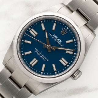 Rolex Oyster Perpetual (41) Blue Dial 134300 - Full Set/Near Mint