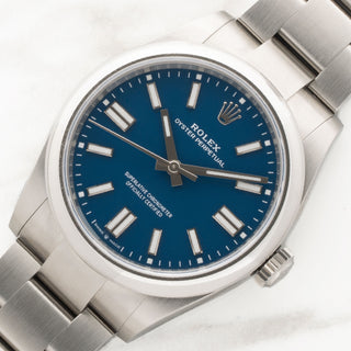 Rolex Oyster Perpetual (41) Blue Dial 134300 - Full Set/Near Mint