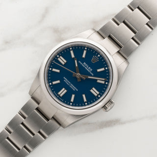 Rolex Oyster Perpetual (41) Blue Dial 134300 - Full Set/Near Mint