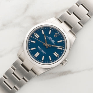 Rolex Oyster Perpetual (41) Blue Dial 134300 - Full Set/Near Mint