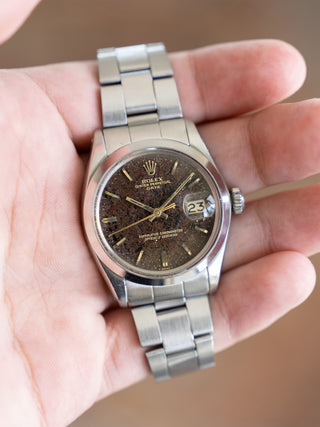 Rolex Date 1500 w/"Tropical Espresso" Dial