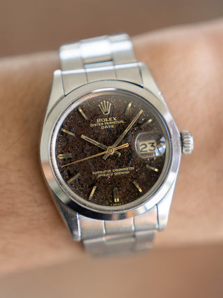 Rolex Date 1500 w/"Tropical Espresso" Dial