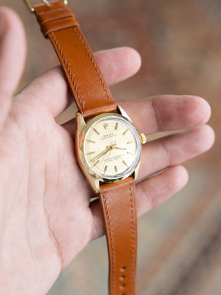 Rolex Oyster Perpetual 1025 - "Pyramid" Bezel - Rare