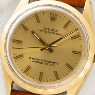Rolex Oyster Perpetual 1025 - "Pyramid" Bezel - Rare