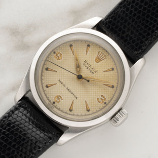 Rolex Oyster Shock-Resisting 6244 w/Waffle "Explorer" Dial
