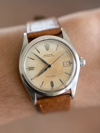 Rolex Oysterdate 6294 - Tropical Rainbow Waffle Dial