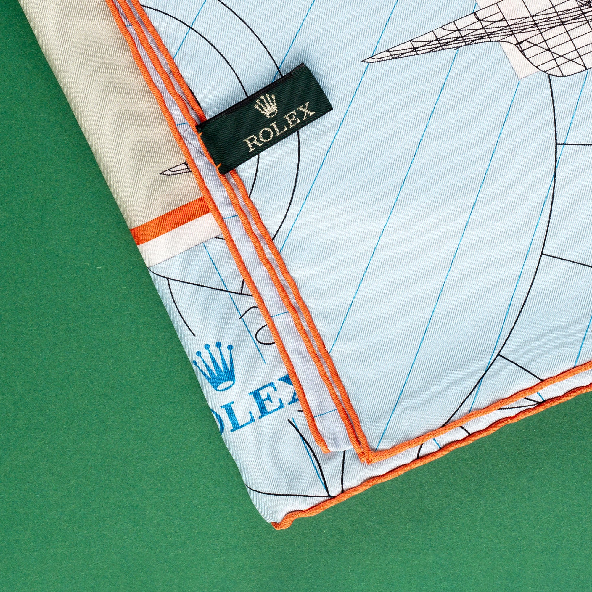 Rolex Silk Scarf