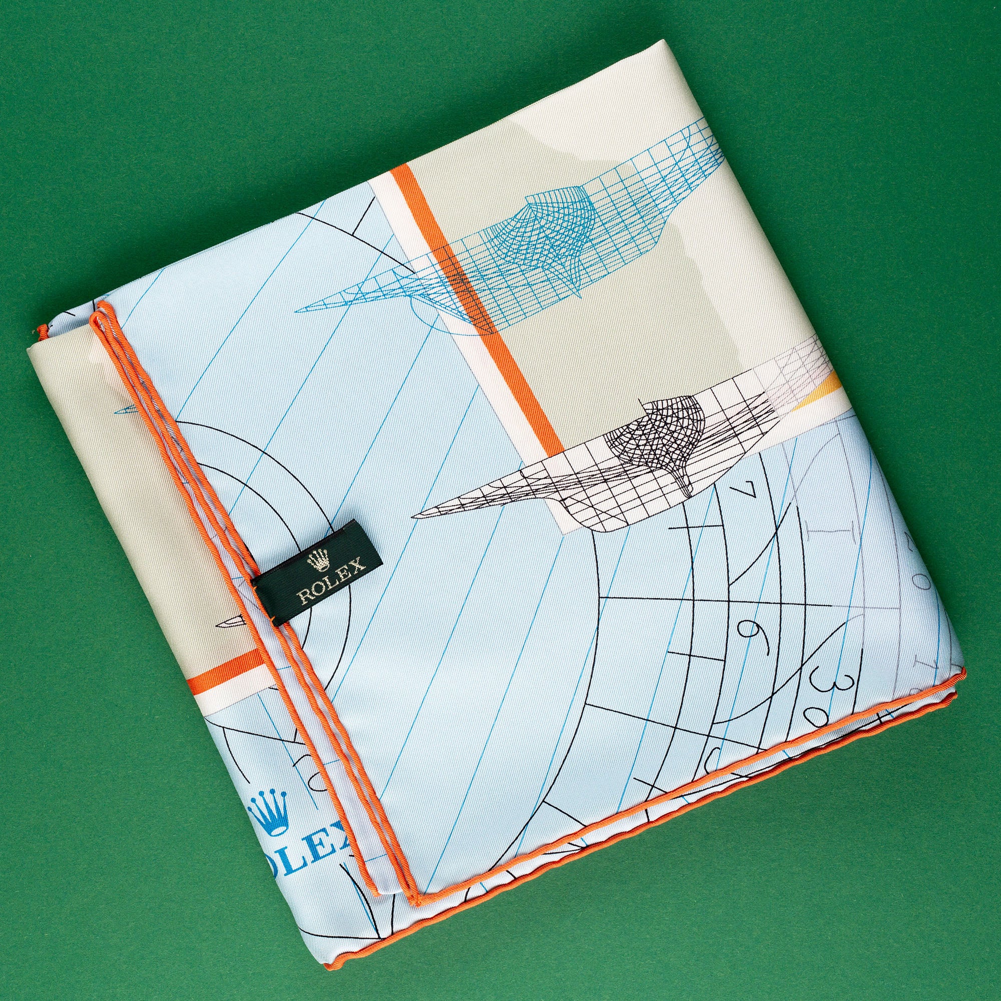 Rolex Silk Scarf