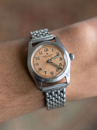 Rolex Speedking 4220 w/Salmon Dial - Very Rare