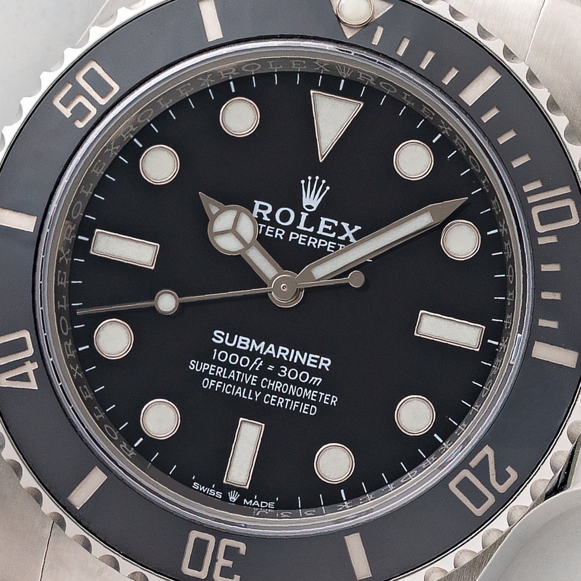 Rolex Submariner 124060 "No Date" - Full Set/*Unpolished*