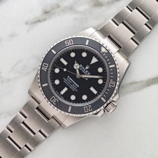 Rolex Submariner 124060 "No Date" - Full Set/*Unpolished*