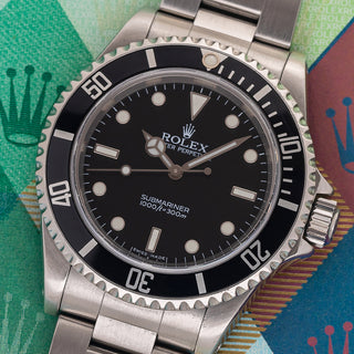 Rolex Submariner 14060M "Two Line" - Box/Papers & RSC Documentation