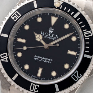 Rolex Submariner 14060 "Two Line" - *Unpolished*