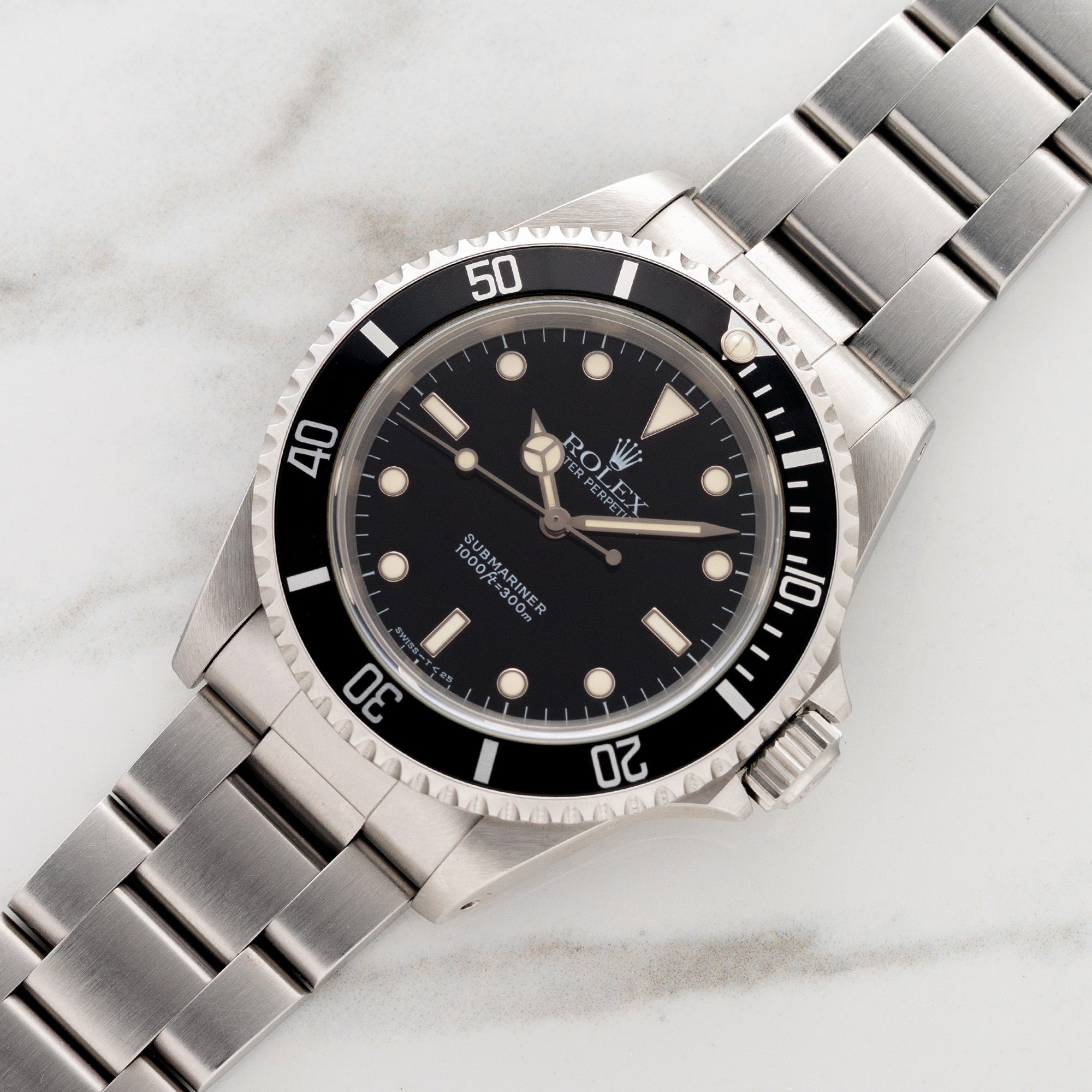 Rolex Submariner 14060 "Two Line" w/Stickered Caseback